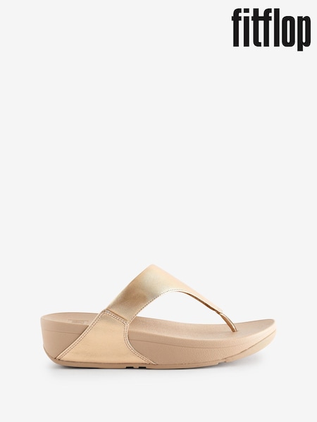 FitFlop Lulu Leather Toe Post Sandals (671163) | €99