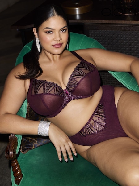 Purple - Elomi Reja Knickers