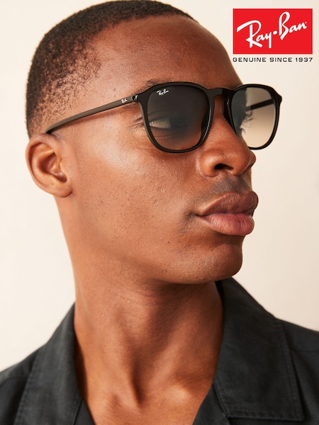 Schwarz - Ray-Ban Grey RB2203 Sunglasses (673643) | 128 €