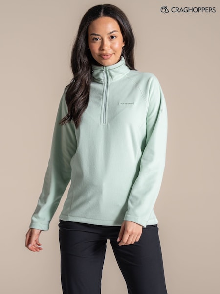 أخضر - Craghoppers Miska Vi Half Zip Fleece