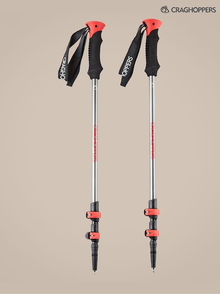 Gris - Regular Craghoppers Venture Walking Poles