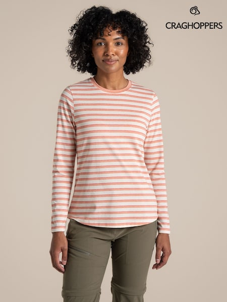 Marrón - Craghoppers Nosilife Akona Long Sleeved Top