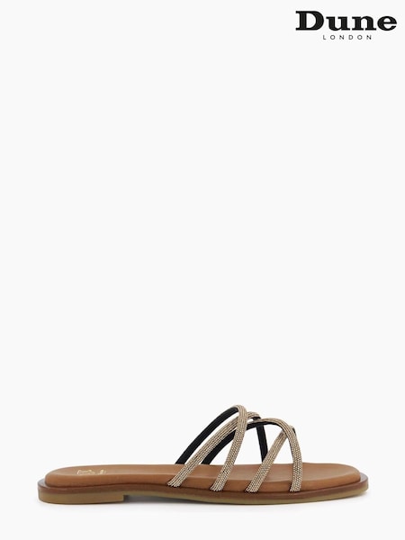 Dune London Pink Lilybet Strappy Embellished Sandals (674945) | €53