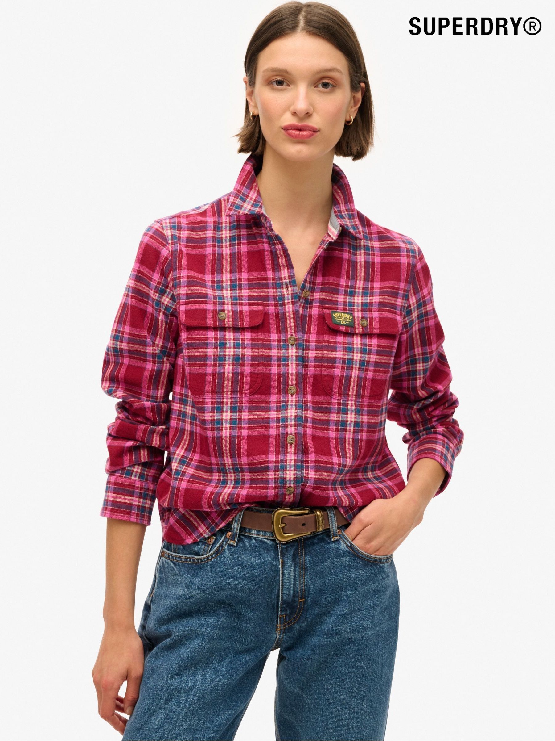 Superdry casual shirts outlet
