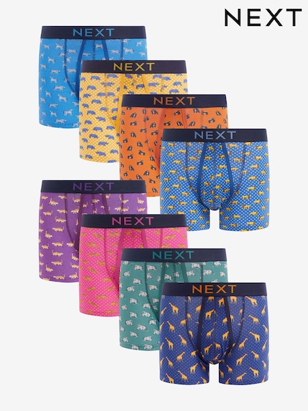 Safari Animal A-Front Boxers 8 Pack (675473) | $73