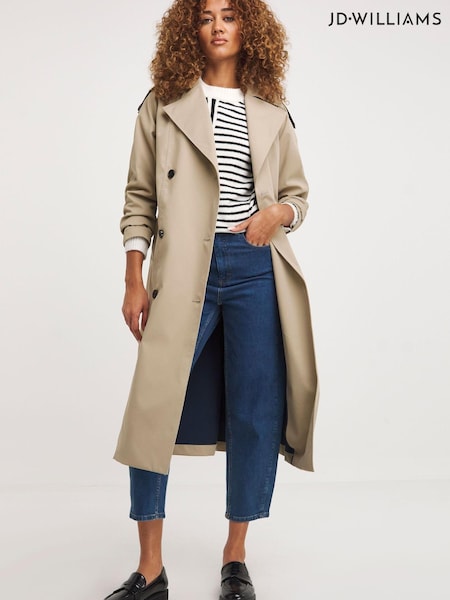 JD Williams Natural Contrast Trench Coat (676606) | €36