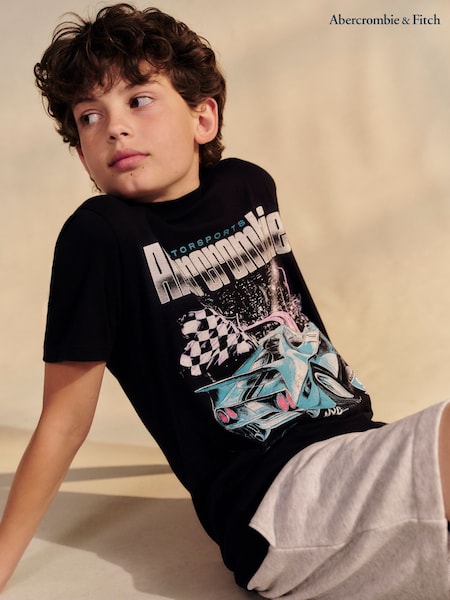 Black - Abercrombie & Fitch City Car T-shirt