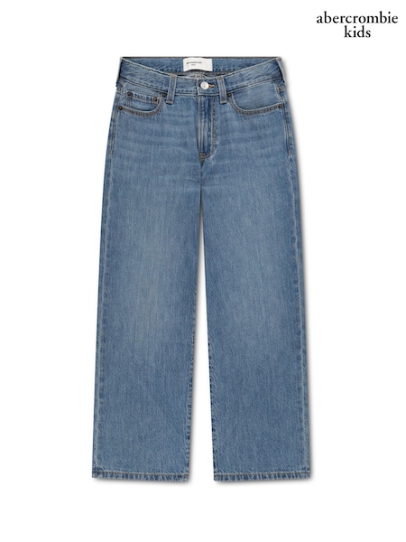 Blue - Abercrombie & Fitch Baggy Fit Jeans