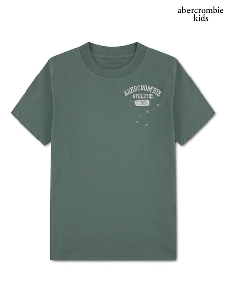 Green - Abercrombie & Fitch Athletic Core Lockup T-shirt
