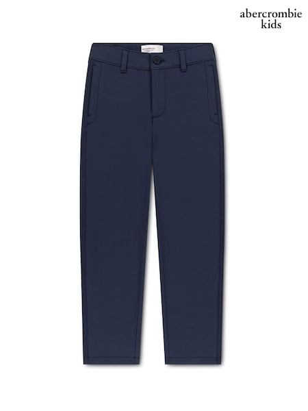 Blue - Abercrombie & Fitch Performance Chino Trousers