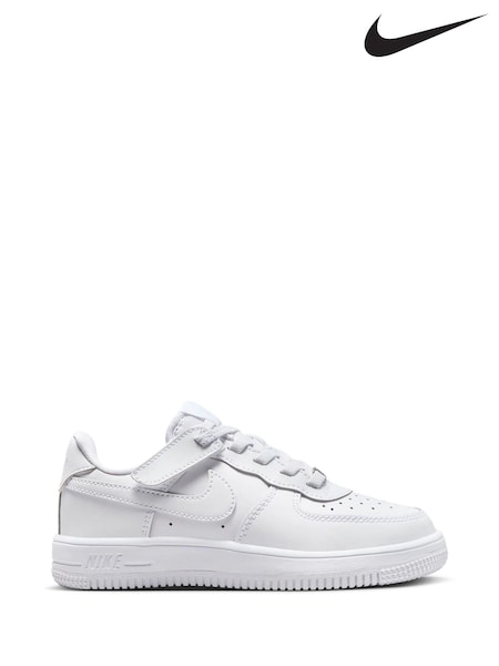 Biały - Nike Junior Air Force 1 Low Easyon Trainers (678248) | 345 zł