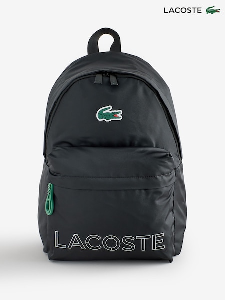 Black - Lacoste Core Sport Backpack With Pencil Case