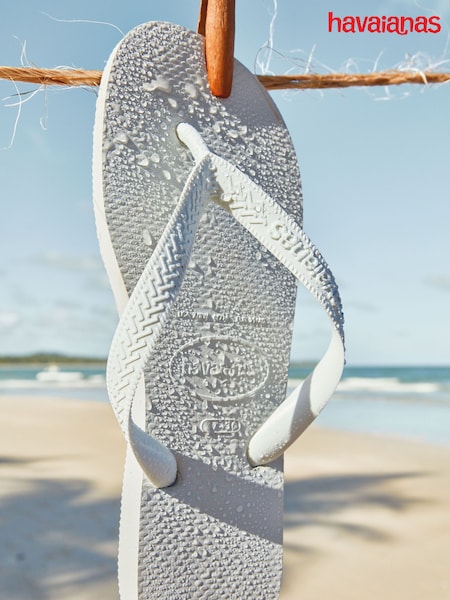 Alb - Sandale top Havaianas (678300) | 82 LEI