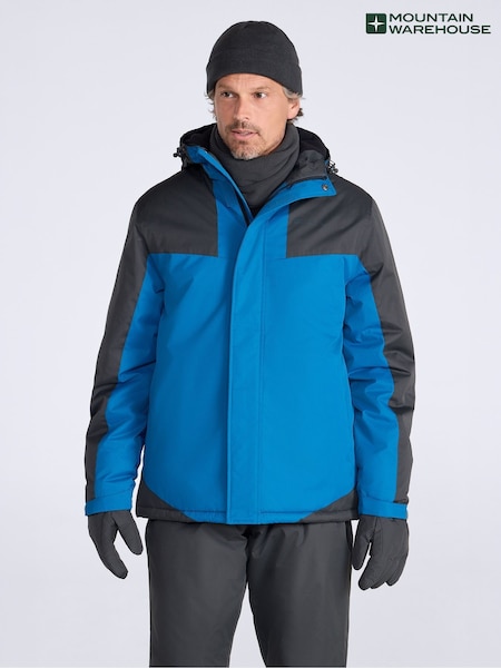 כחול  - Regular Mountain Warehouse Ski Jacket And Trousers Set