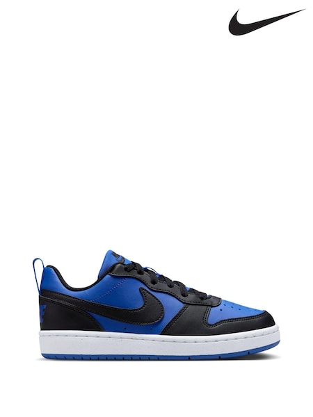 Nike Blue Youth Court Borough Low Recraft Trainers (678607) | €66