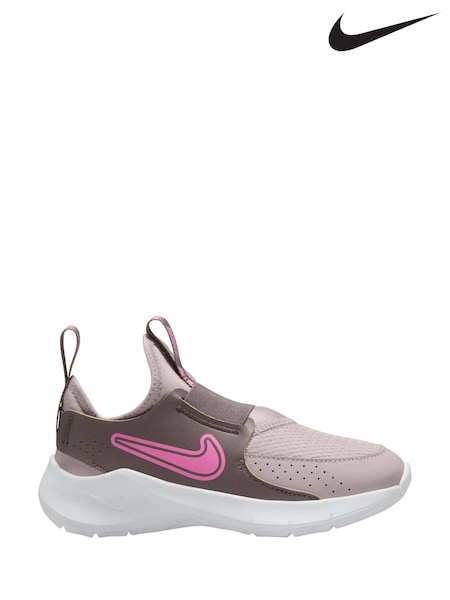 Nike Pale Pink Junior Flex Runner 3 Trainers (678611) | €27