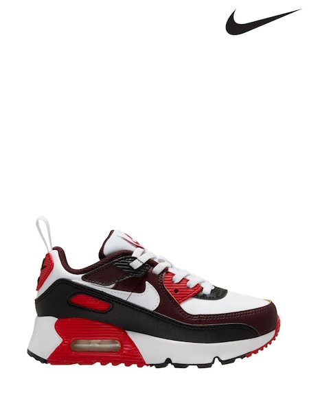 Negru/roşu - Pantofi de antrenament Nike Junior Air Max 90 Easy On (678705) | 267 LEI
