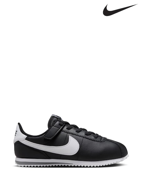 Nike Black Junior Cortez EasyOn Trainers (678729) | €59