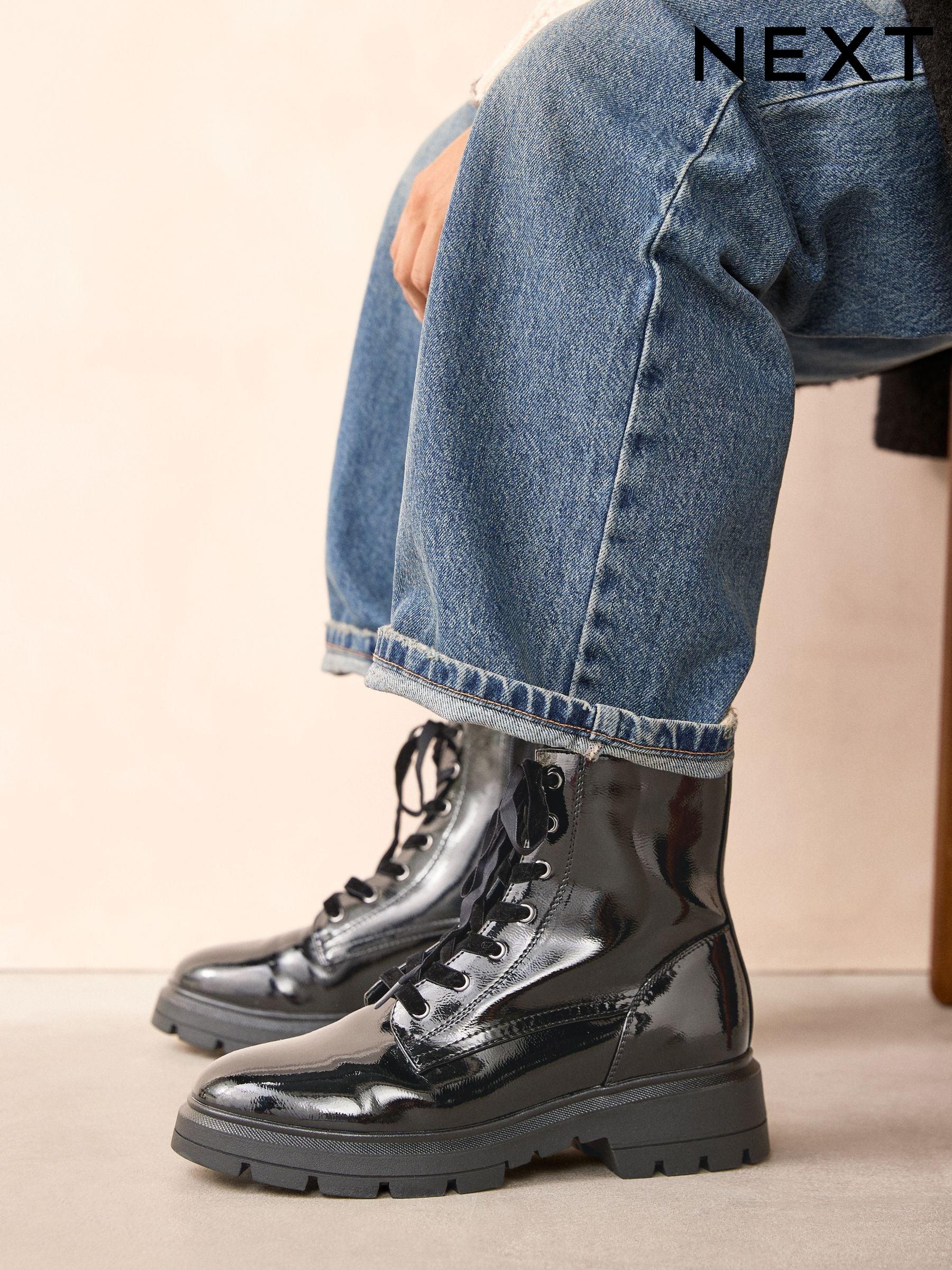 Next women's boots wide fit discount