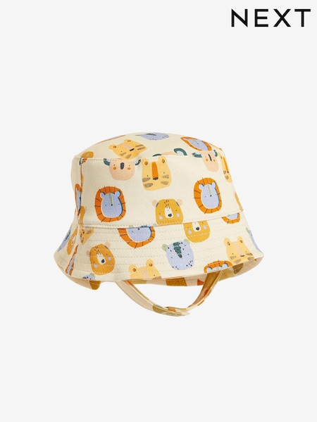 Neutral Baby Bucket Hat (0mths-2yrs) (679086) | AED14