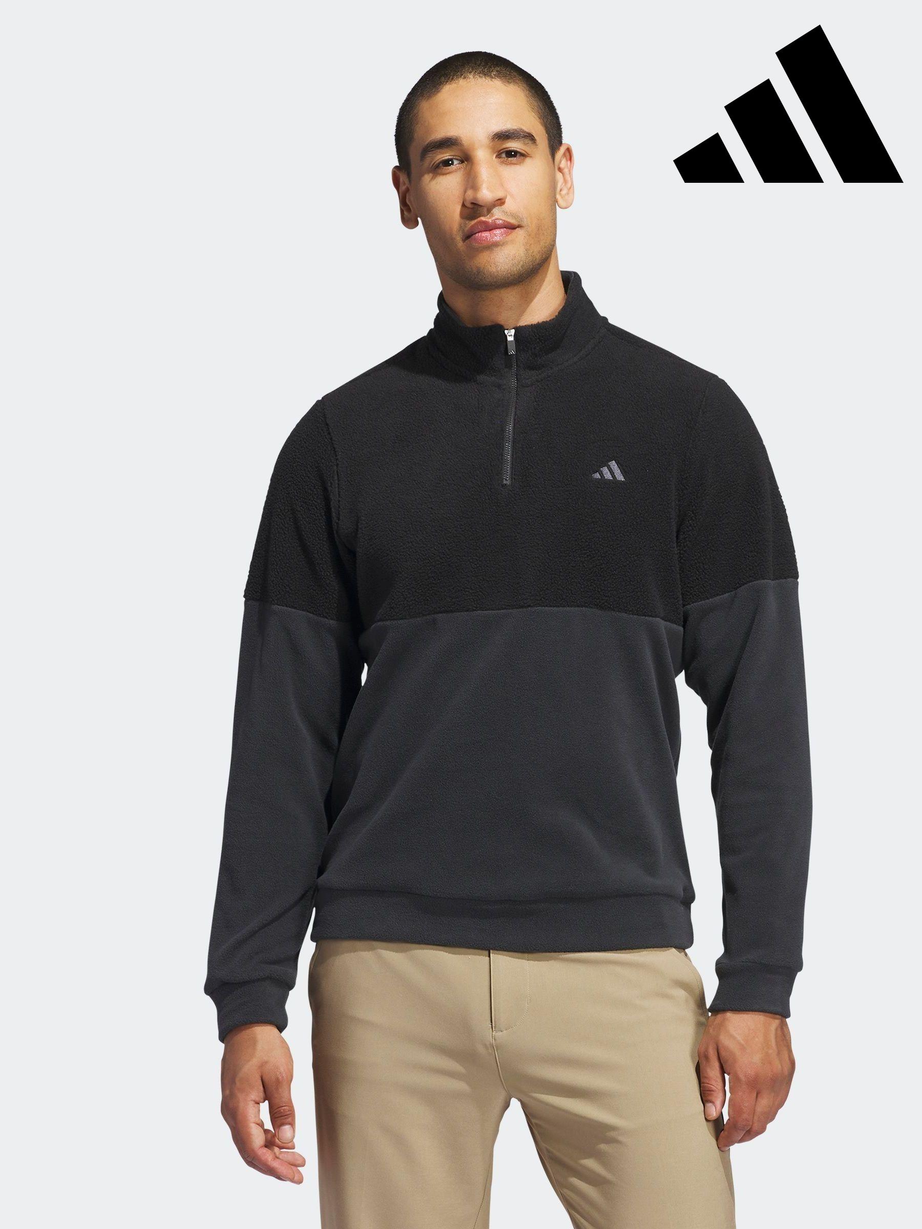 Adidas golf fleece clearance