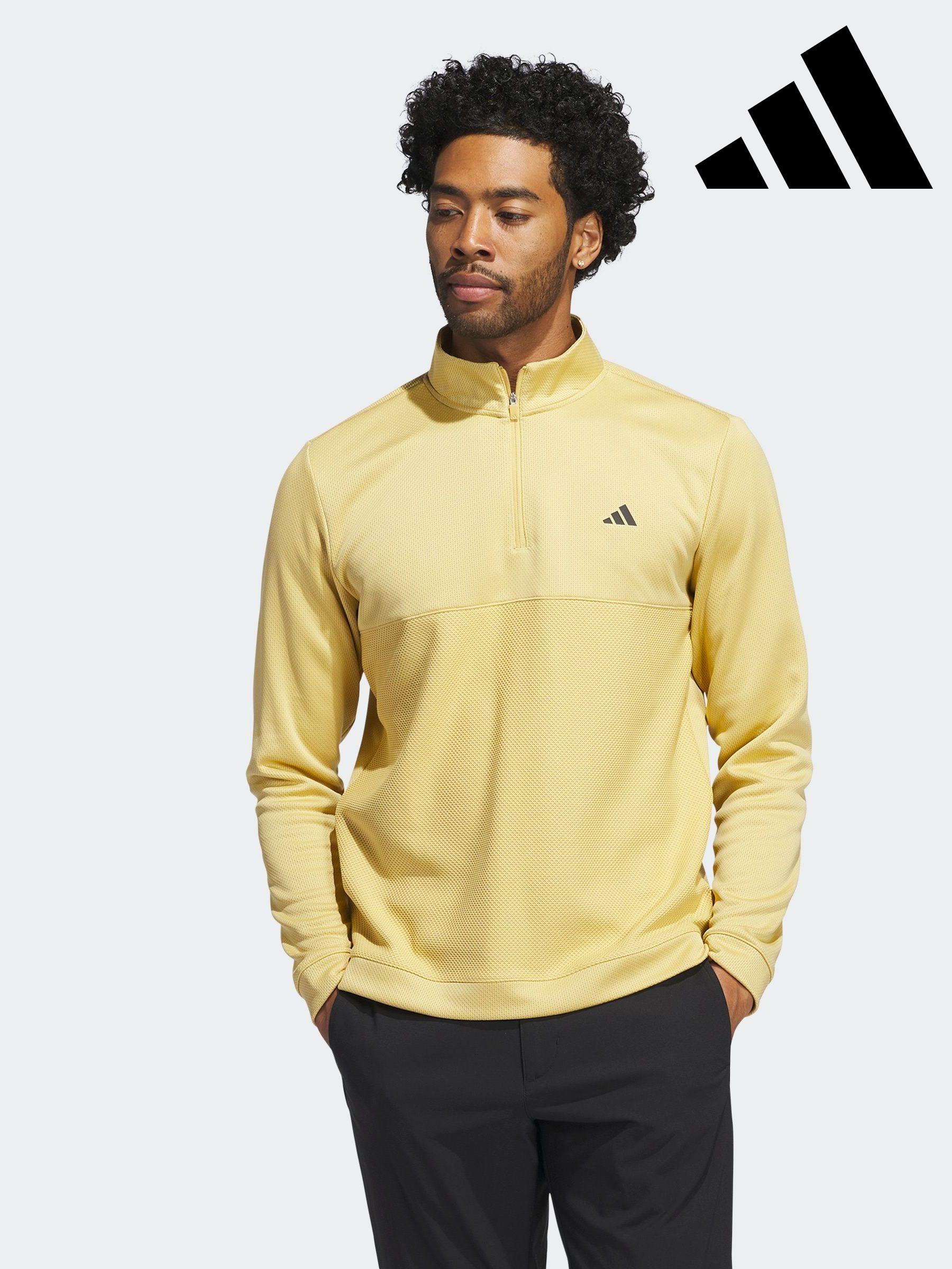 adidas golf zip top