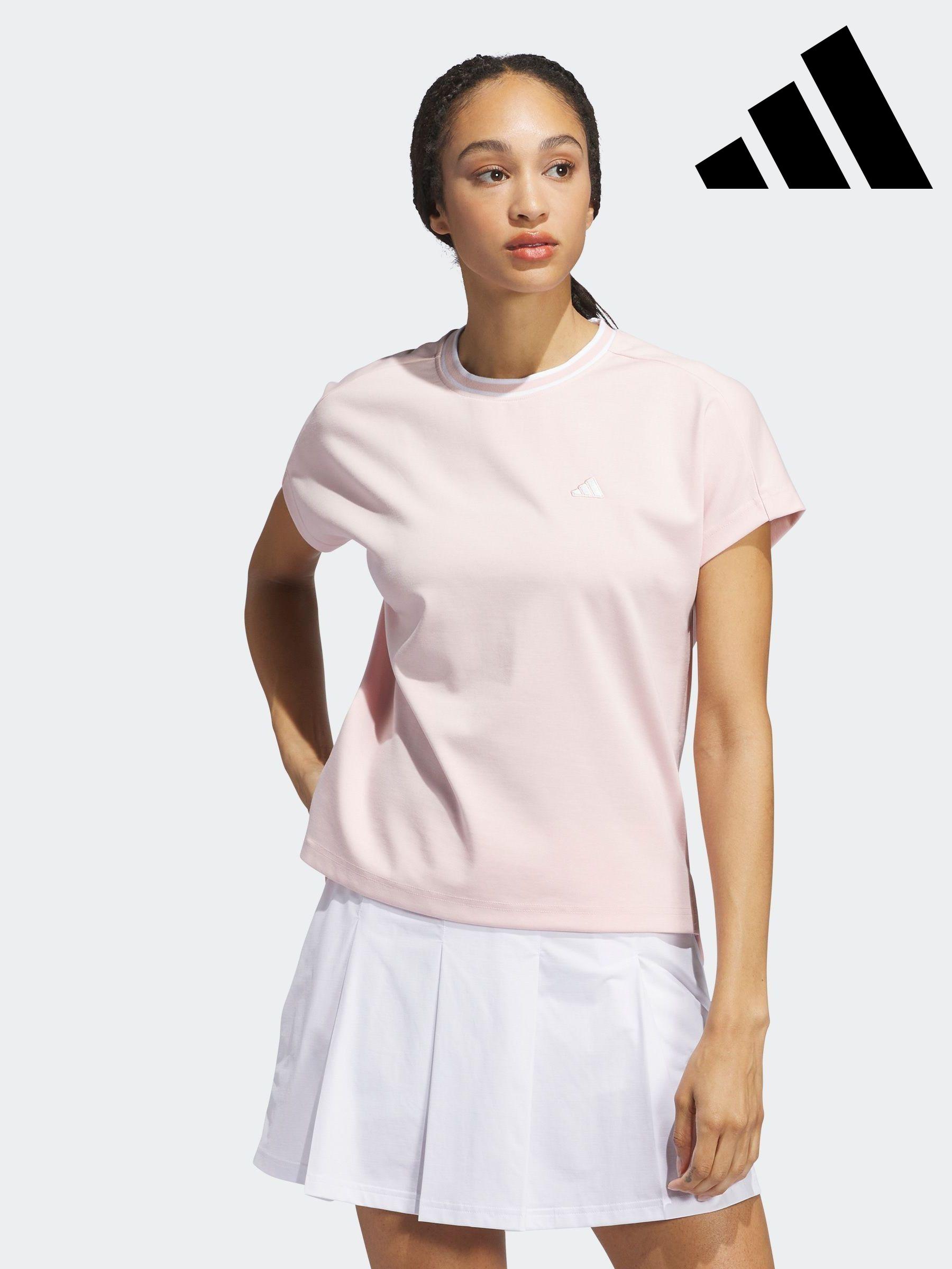 Women s T Shirts Adidas Golf Plain Tops Next Oman