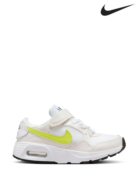 Rumena/bela - Nike Junior Air Max SC Trainers (680364) | € 35