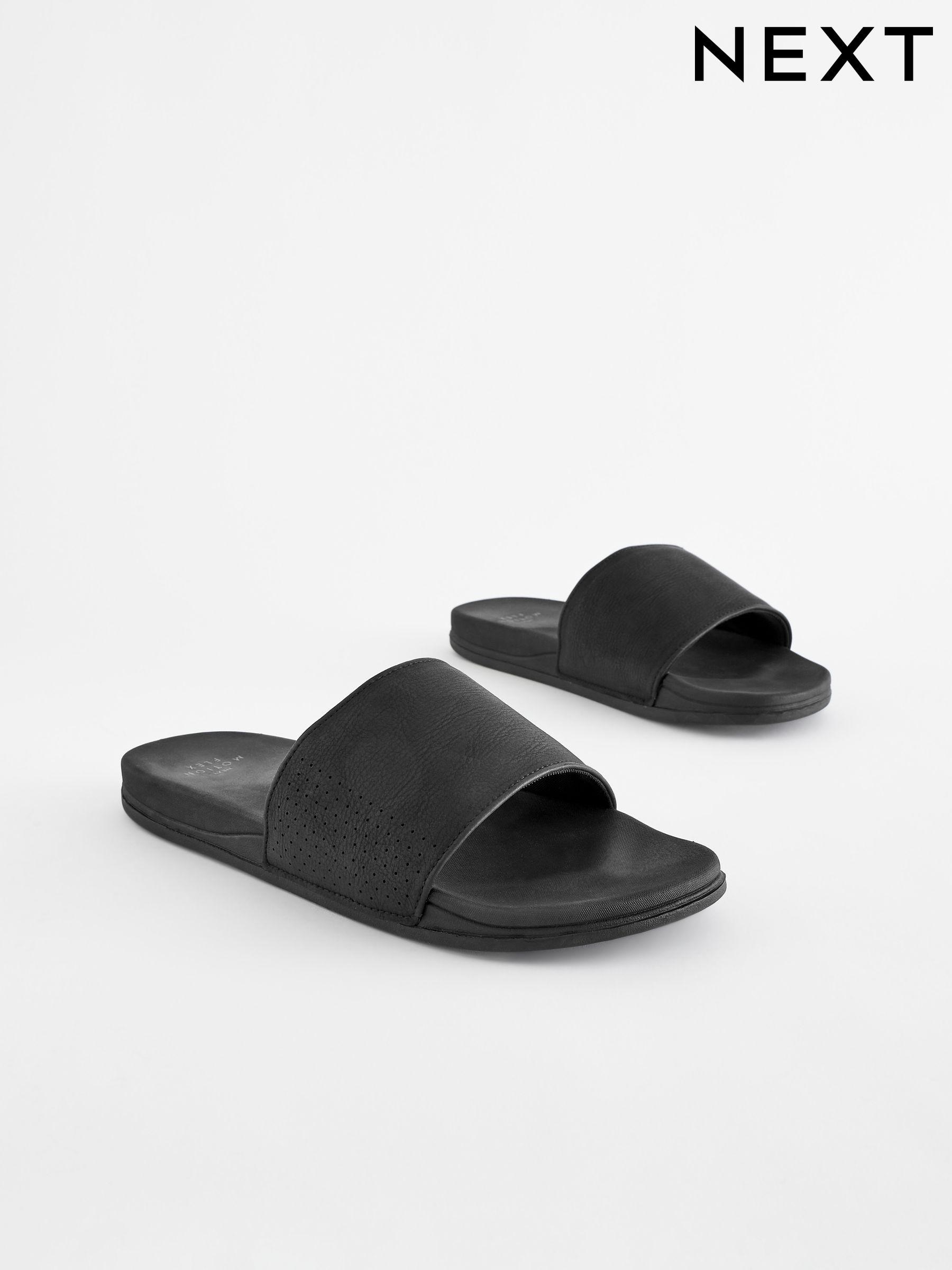 Black Sliders Plain Holiday Wedding Next Oman
