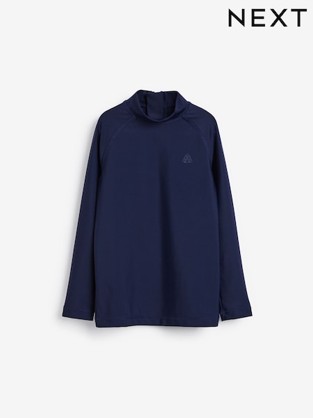 Navy Long Sleeve Sunsafe Rash Vest (1.5-16yrs) (681046) | €9 - €18