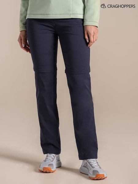 Blue - Craghoppers Kiwi Pro Iii Convertible Trousers