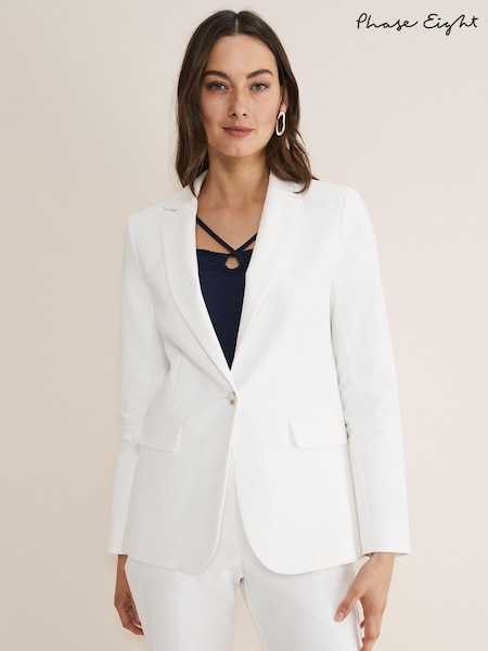 Phase Eight White Ulrica Blazer (681640) | 7,150 UAH