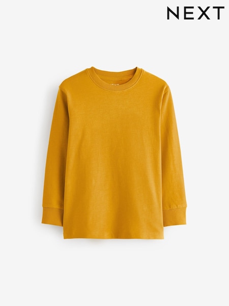 Yellow Long Sleeve Cosy T-Shirt (3-16yrs) (681768) | €7 - €11
