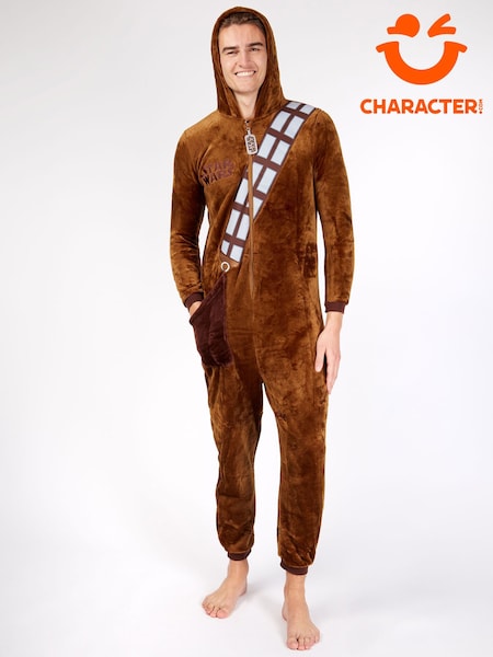Character Brown Star Wars Chewbacca Fleece All In One (682377) | AED265