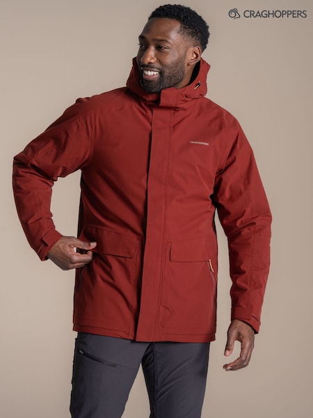 أحمر - Regular Craghoppers Lorton Ii Waterproof Jacket