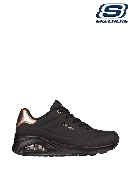 Luz negra - Skechers Golden Womens Standard Fit Uno Trainers (682404) | 112 €