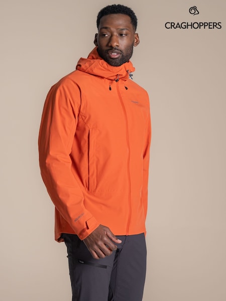 Orange - Regular Craghoppers Ponsa Waterproof Jacket