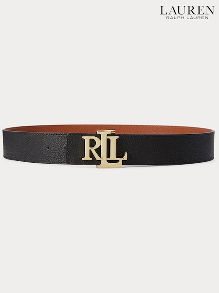 Lauren Ralph Lauren Reversible Monogram Logo Leather Belt (683082) | 126 €