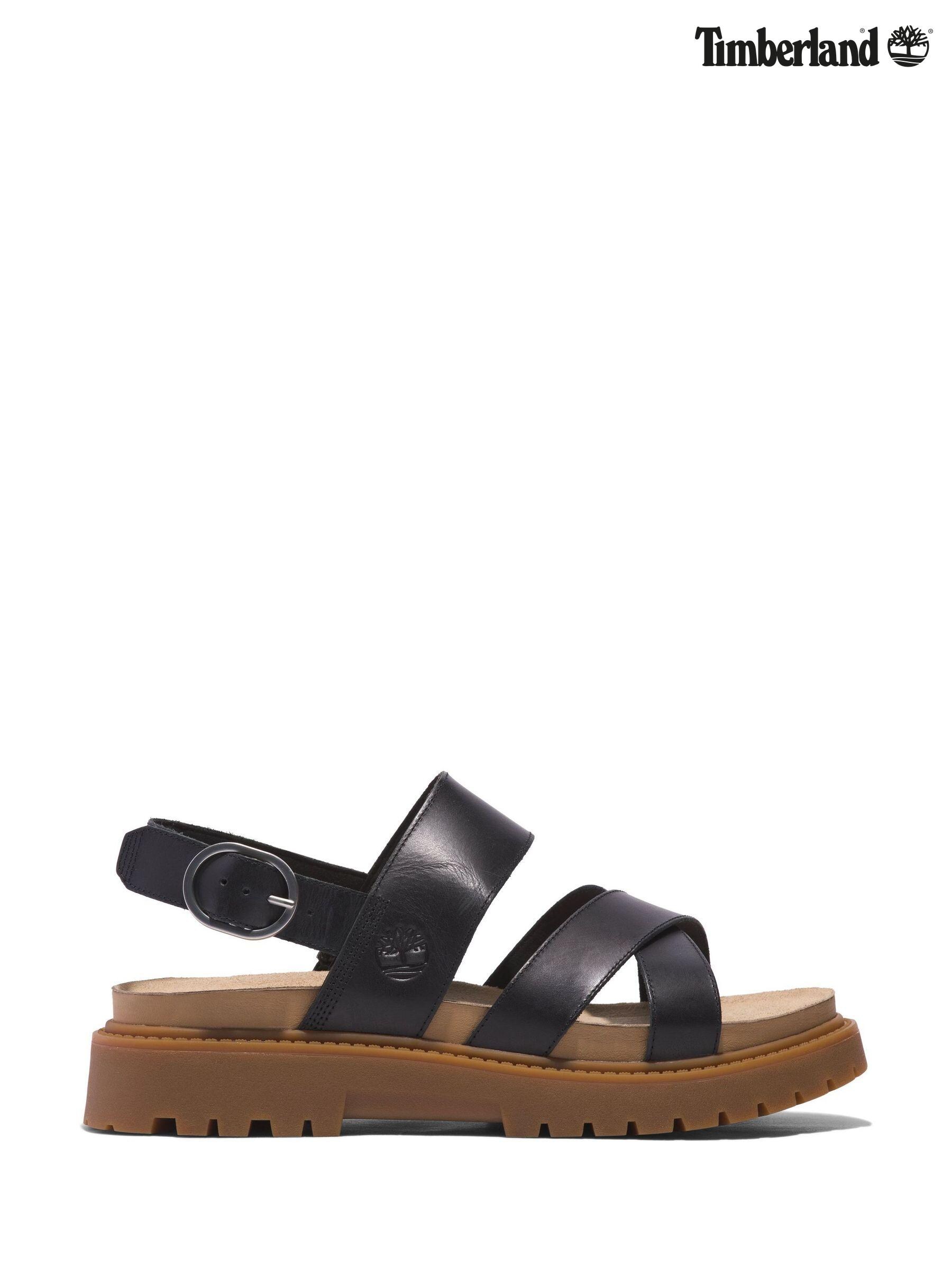 Sandals Timberland Black Chunky Plain Footwear Next Luxembourg