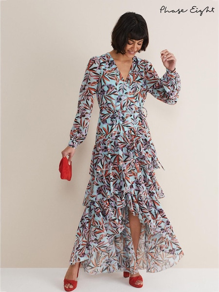 Phase Eight Blue Jada Dress (684183) | €83