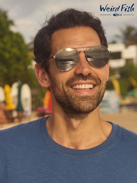 Grey - Weird Fish Fernando Sunglasses