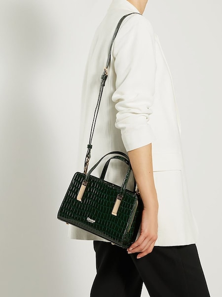 Dune London Green Dinkydenbeigh Mini Branded Handle Tote Bag (685447) | €57