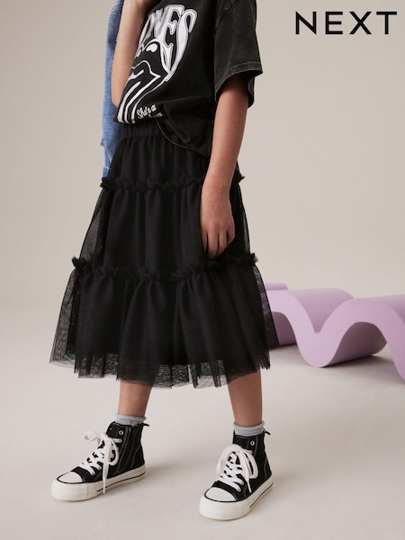 Black Mesh Skirt (3-16yrs) (685641) | €7.50 - €10.50