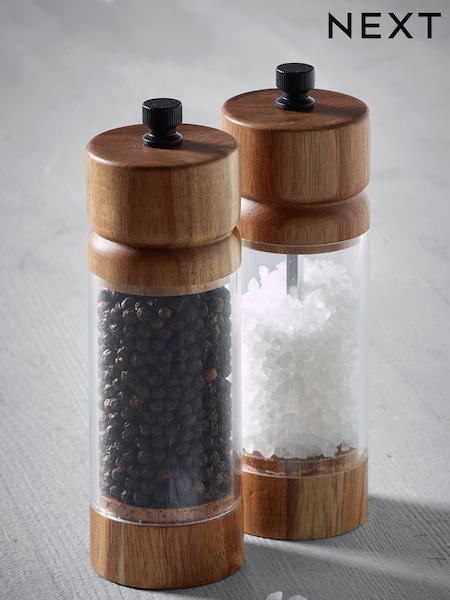 Black Bronx Salt and Pepper Filled Grinder Set (687086) | €26