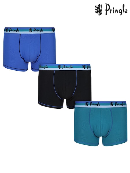 Pringle Fashion Waistband Cotton Trunks 3 Pack (687908) | €19