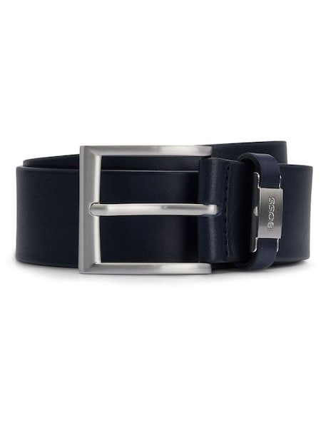 BOSS Navy Connio Smooth Leather Belt (688657) | €63