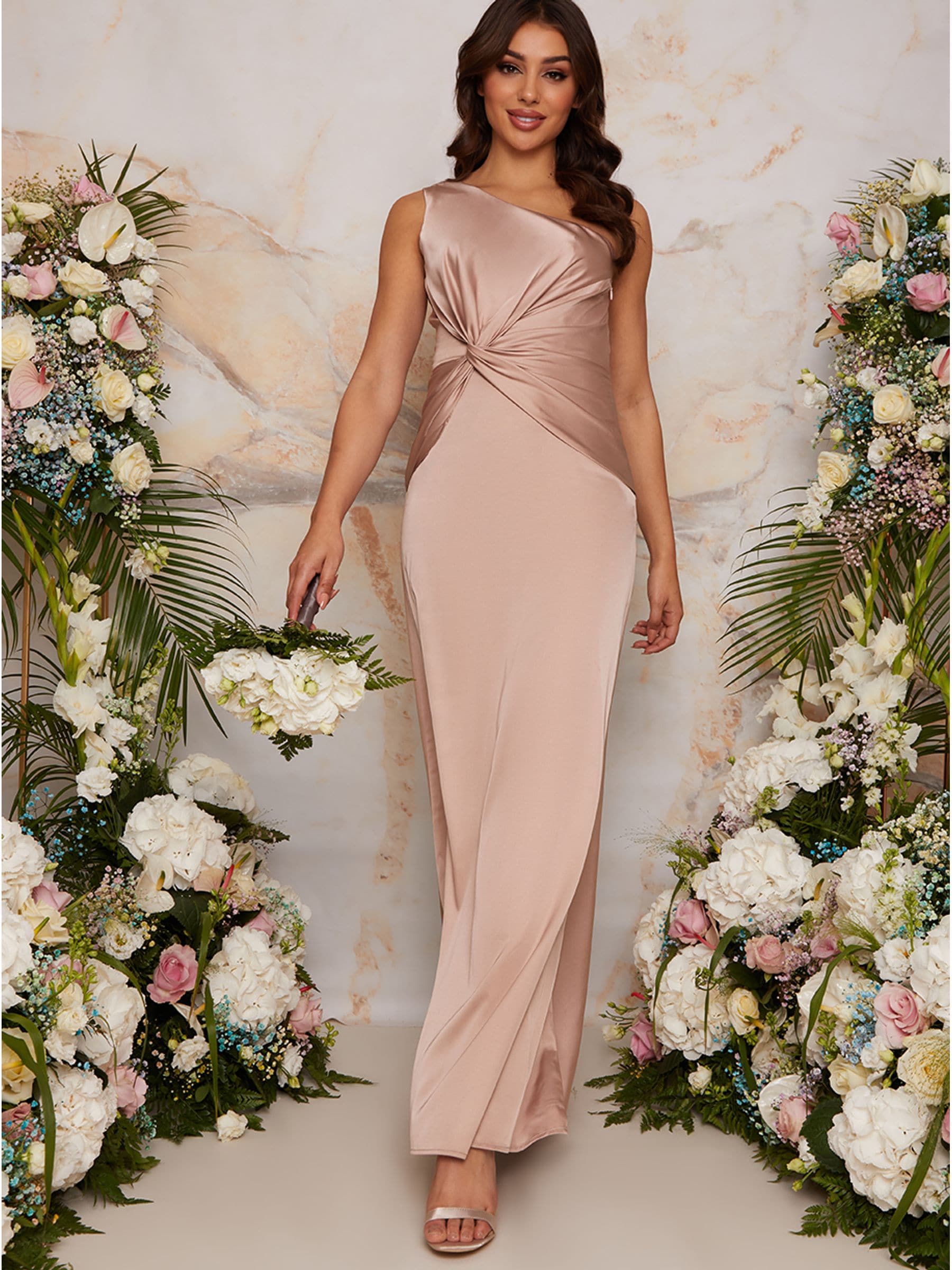 Cream bridesmaid dresses discount