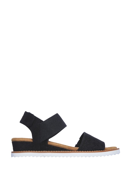 Schwarz - Skechers Womens Desert Kiss Sandals (689337) | 40 €