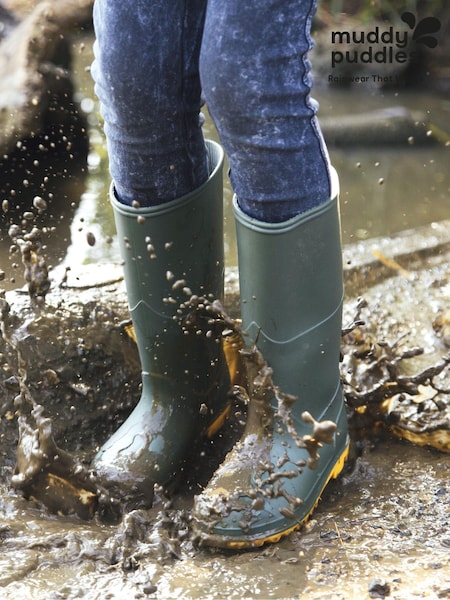 Muddy Puddles Green Classic Waterproof Wellies (689603) | €20 - €24