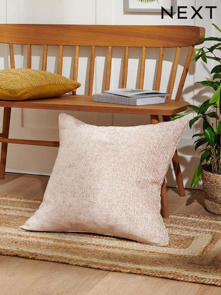 Natural Heavyweight Chenille 59 x 59cm Cushion (690110) | €14